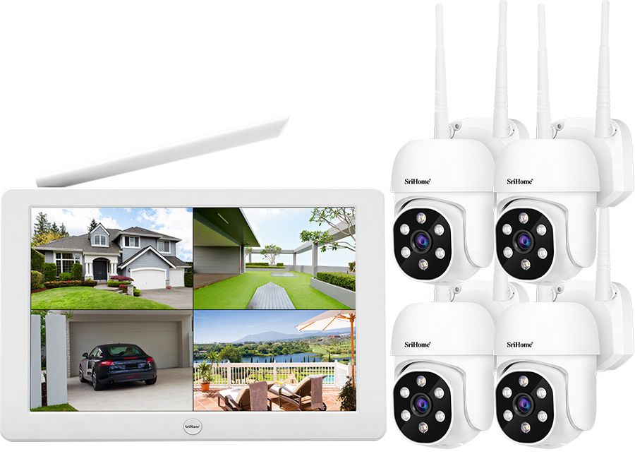 4 Channel Wi-Fi NVR kit set